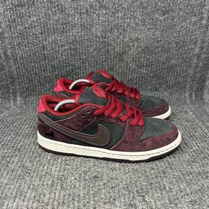 Nike SB Dunk Low Riot Skateshop Mahogany Dark Beetroot Mens Size 7 FZ1289-200